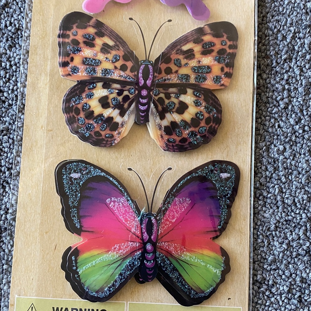 Large  Butterfly  Decor Set - Picture 2 of 3